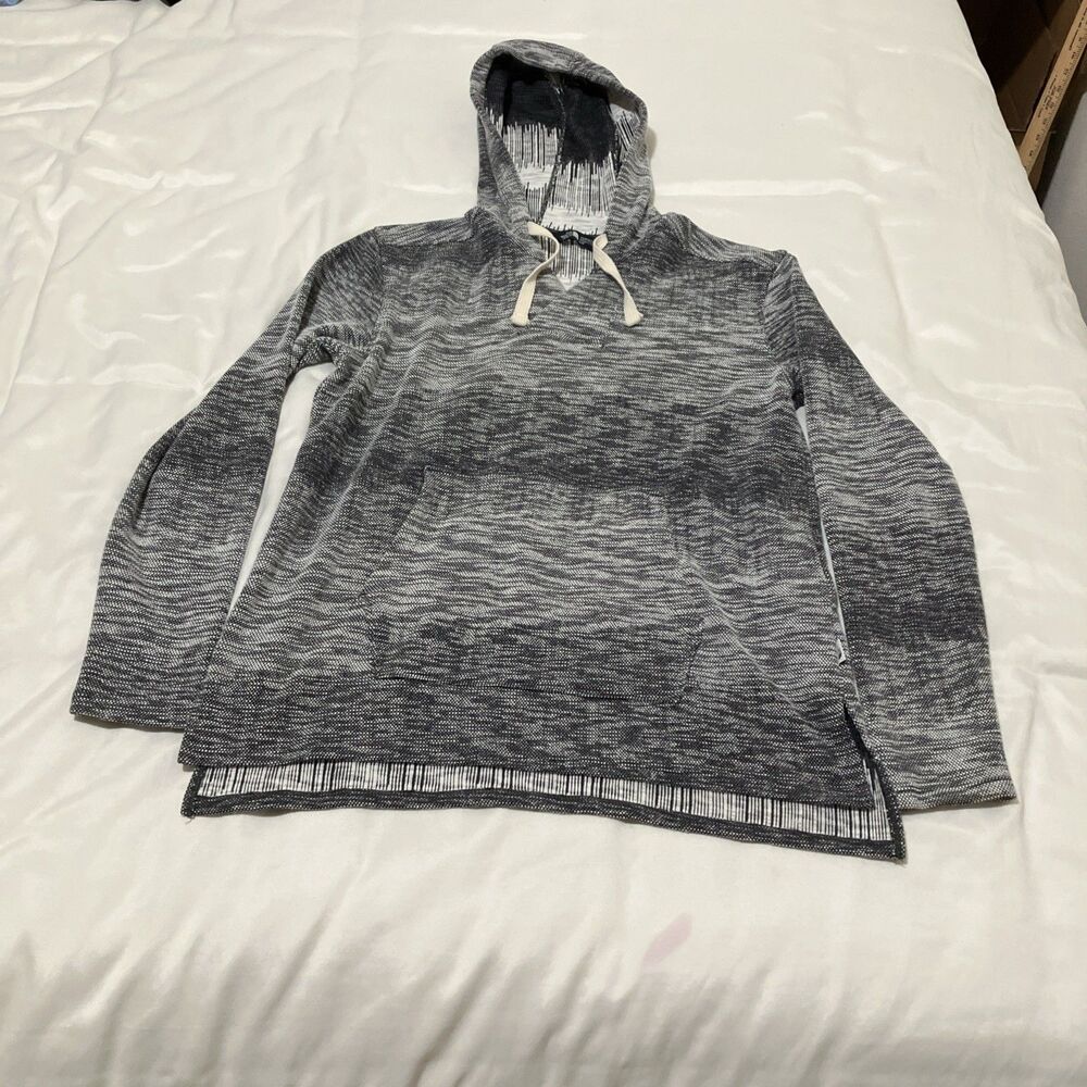North Face Wells Cove Pullover Hoodie Gray Marled Speckled Womens M Streetwear